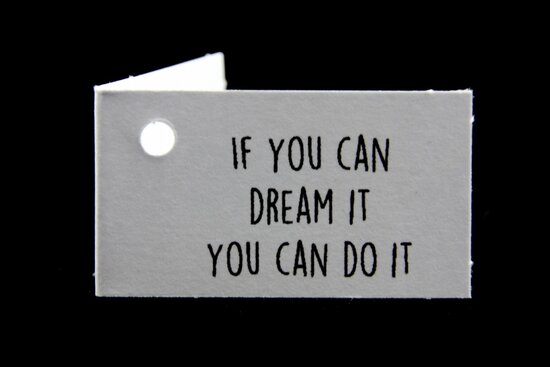 Gelukskaartjes if you can dreamit you can do it 10 stuks