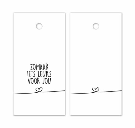 Label zomaar iets leuks voor jou